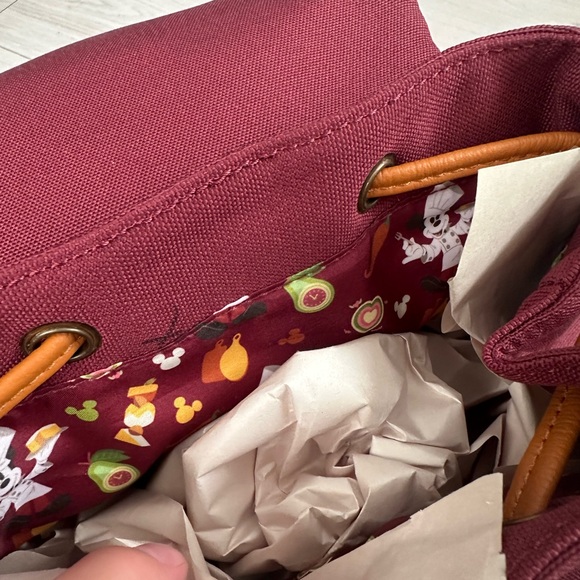 New Disney loungefly backpack Disney California Food and wine festival